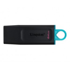 *64GB USB3.2 Gen 1 DataTraveler Exodia (Black + Teal) Kingston